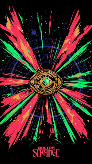 Doctor Strange Eye of Agamotto Poster