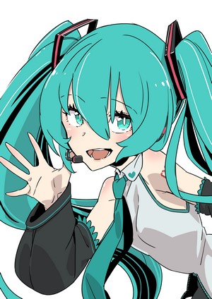 Hatsune Miku from Vocaloid