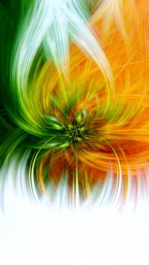 Abstract colorful fractal spiral