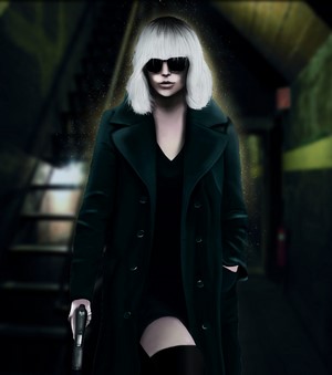 Lorraine Broughton from Atomic Blonde fan art
