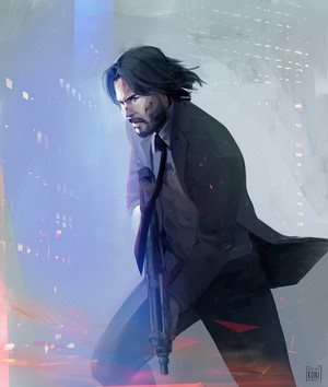 John Wick from John Wick Fan Art