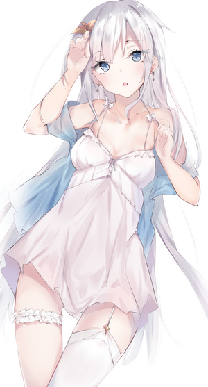 Anastasia from Fate/Grand Order in lingerie