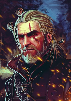 Geralt of Rivia from The Witcher 3: Wild Hunt