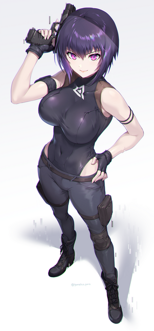 Kusanagi Motoko in Tactical Gear