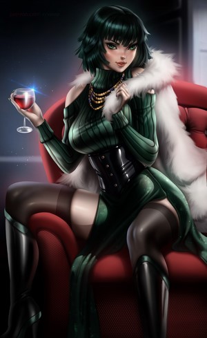 Fubuki from One-Punch Man Digital Artwork