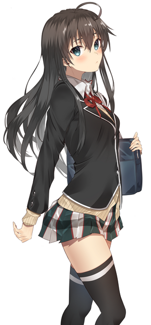 Yukinoshita Yukino School Uniform Portrait
