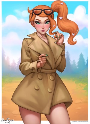 Sonia Redhead Character from Pokémon Sword and Shield