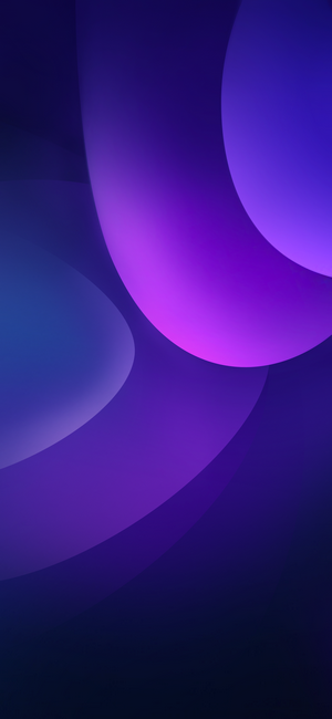Abstract purple and blue gradient shapes