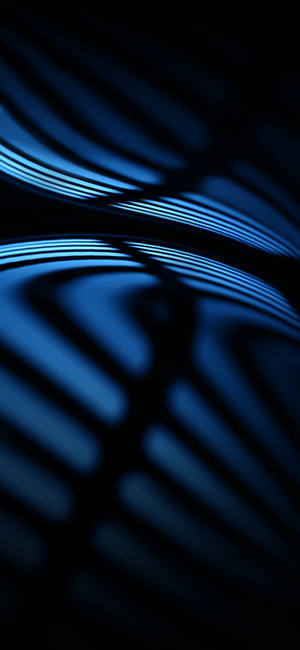 Abstract blue and black wavy lines