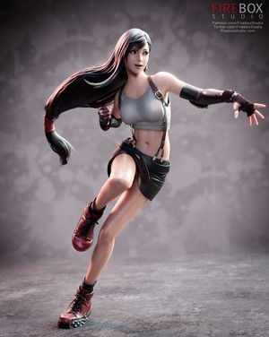 Tifa Lockhart from Final Fantasy VII by Firebox Studio