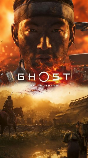 Ghost of Tsushima video game art