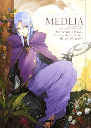 Medeia from Fate Series in Purple Dress