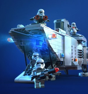 First Order Transport with Stormtroopers from Star Wars LEGO