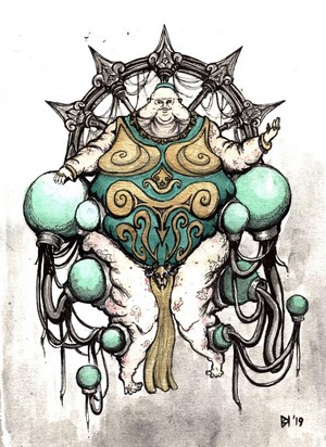 Artwork of Vladimir Harkonnen from Dune