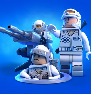 LEGO Star Wars Snowtroopers with Heavy Weapon