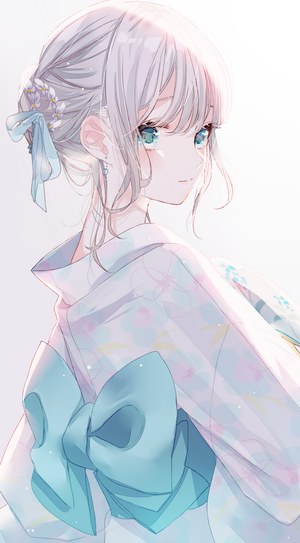 Misumi in Elegant Kimono Portrait