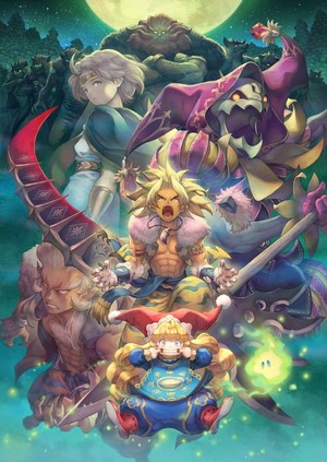 Trials of Mana characters artwork