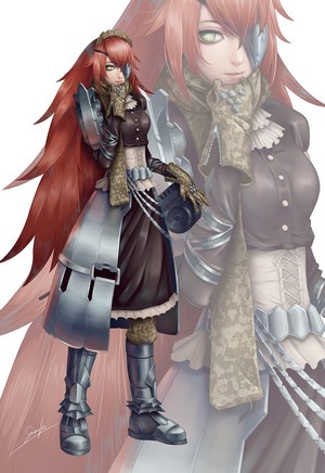CZ2128 Delta from Overlord anime fan art