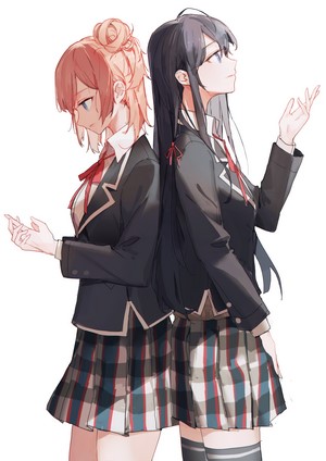 Yuigahama Yui and Yukinoshita Yukino Fan Art