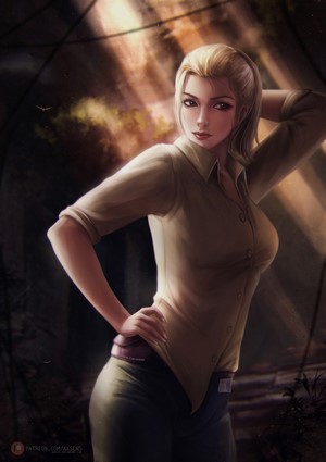 Elena Fisher from Uncharted fan art