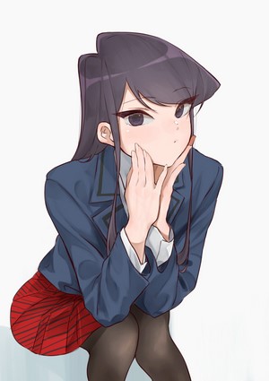 Komi Shouko in School Uniform Fan Art