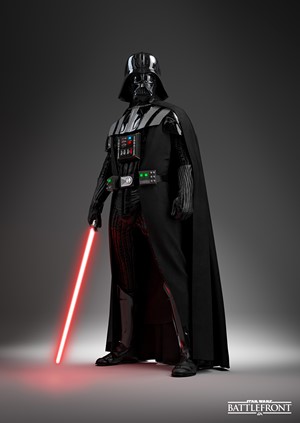 Darth Vader with Red Lightsaber Star Wars Battlefront