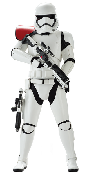 First Order Stormtrooper with Blaster Rifle