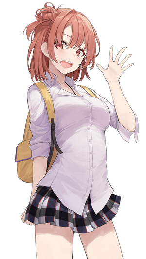 Yuigahama Yui from Yahari Ore no Seishun Love Comedy wa Machigatteiru.