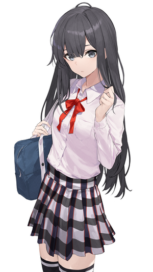 Yukinoshita Yukino in School Uniform Art