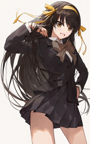 Suzumiya Haruhi from The Melancholy of Haruhi Suzumiya