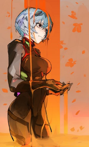 Rei Ayanami from Neon Genesis Evangelion