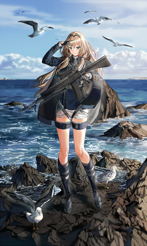 AN-94 from Girls Frontline by the sea
