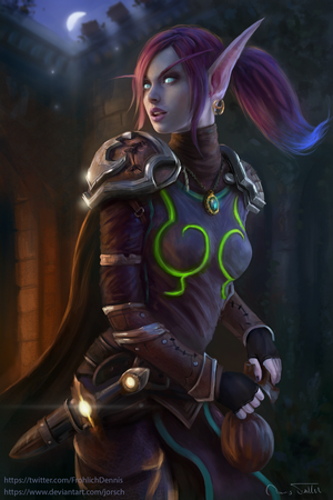 Blood Elf Rogue from World of Warcraft