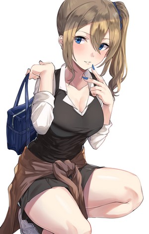 Hayasaka Ai in School Uniform from Kaguya-Sama