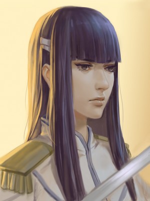 Kiryuin Satsuki from Kill la Kill holding a katana