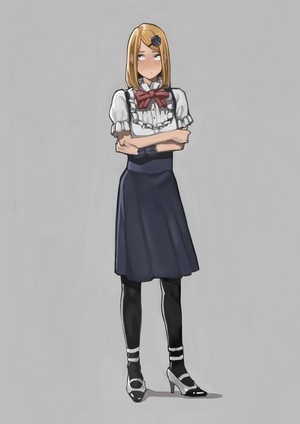 Endou Saya from Dagashi Kashi fan art