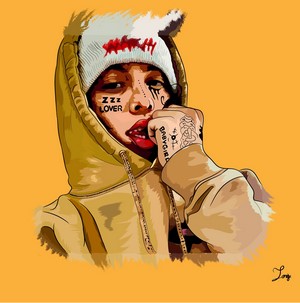 Illustration of Lil Xan