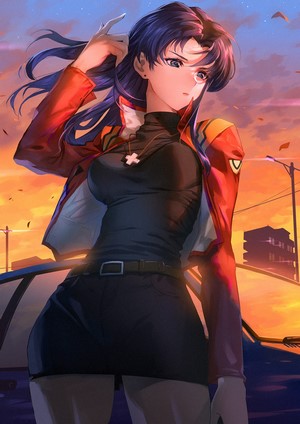 Katsuragi Misato from Neon Genesis Evangelion