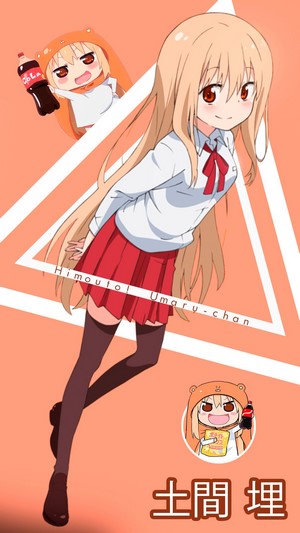 Umaru Doma from Himouto! Umaru-chan with Cola