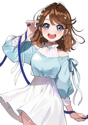 Youcapriccio Anime Girl in White Dress