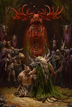 Orcs and demons in Warcraft