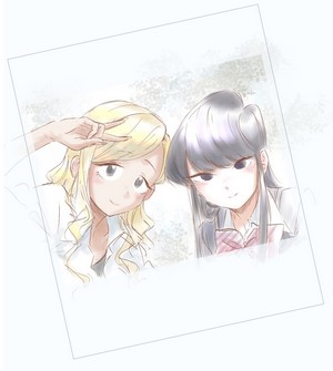 Komi Shouko and Manbagi Rumiko from Komi Can't Communicate
