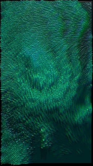 Psychedelic green texture by Zyguratti