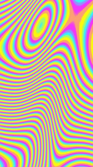Psychedelic wavy lines texture