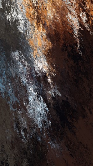 Abstract texture with brown, white, and blue streaks