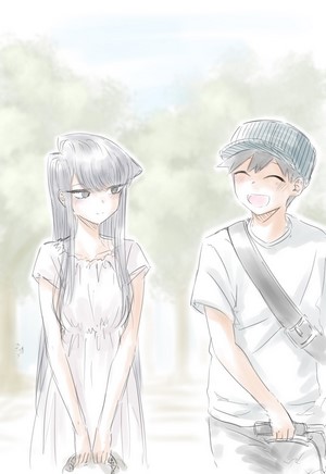 Komi Shouko and Hitohito Tadano from Komi Can't Communicate