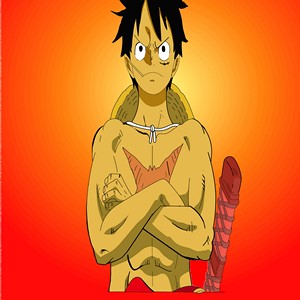 Monkey D. Luffy from One Piece