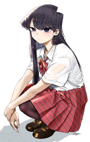 Komi Shouko in School Uniform Fan Art