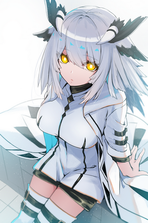 Ptilopsis from Arknights