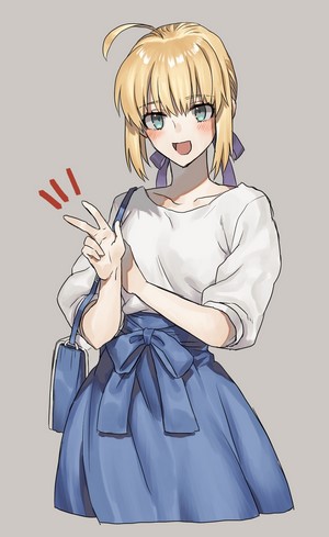 Saber Arturia Pendragon from Fate Series